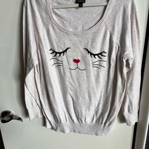 Torrid cat sweater